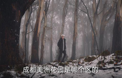 成都市美洲花園郵政編碼，成都美洲花園是哪個區的