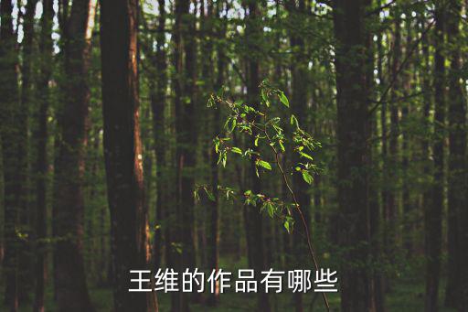 王維詩集,唐詩宋詞賞析:摩詰之詩畫中有詩