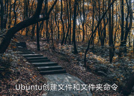 Ubuntu創建文件和文件夾命令