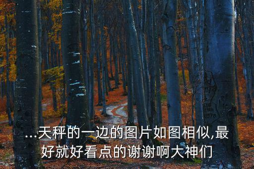 ...天秤的一邊的圖片如圖相似,最好就好看點(diǎn)的謝謝啊大神們
