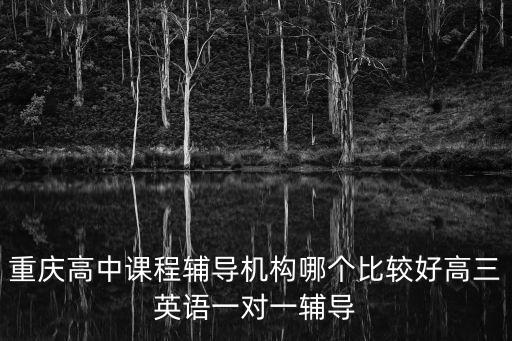 重慶高中課程輔導(dǎo)機(jī)構(gòu)哪個(gè)比較好高三英語一對一輔導(dǎo)