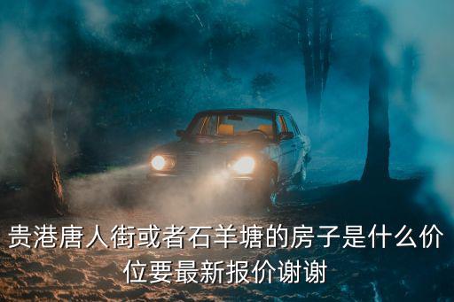 貴港唐人街或者石羊塘的房子是什么價位要最新報價謝謝