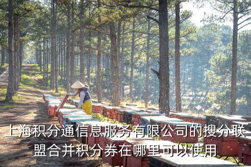 上海積分通信息服務有限公司的搜分聯盟合并積分券在哪里可以使用
