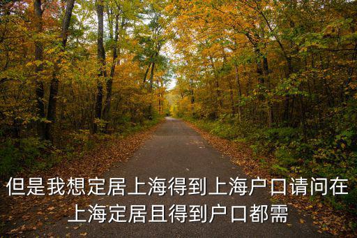 落戶上海的條件2021，怎么入上海戶口