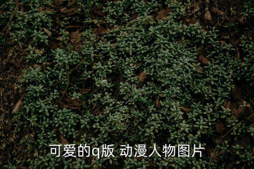 可愛的q版 動漫人物圖片