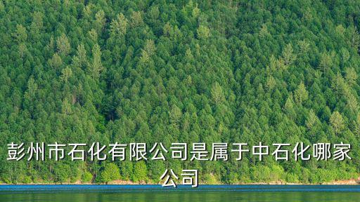彭州市石化有限公司是屬于中石化哪家公司