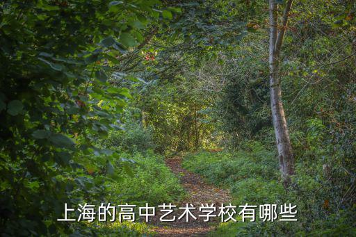 上海的高中藝術學校有哪些