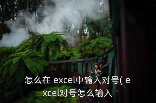 怎么在 excel中輸入對號( excel對號怎么輸入