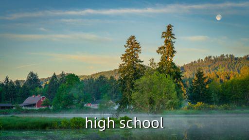 high school
