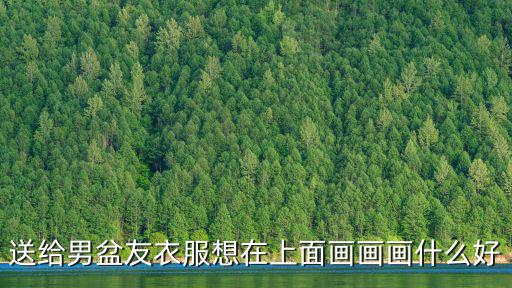 送給男盆友衣服想在上面畫畫畫什么好