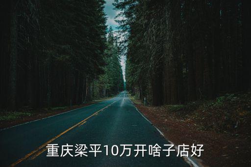 重慶梁平10萬開啥子店好