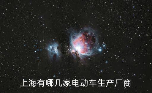 上海市奉賢區有沒有生產電動車廠家，上海建設電動車廠存在嗎