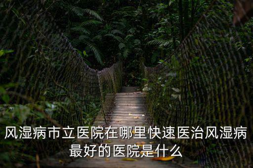 風濕病市立醫院在哪里快速醫治風濕病最好的醫院是什么