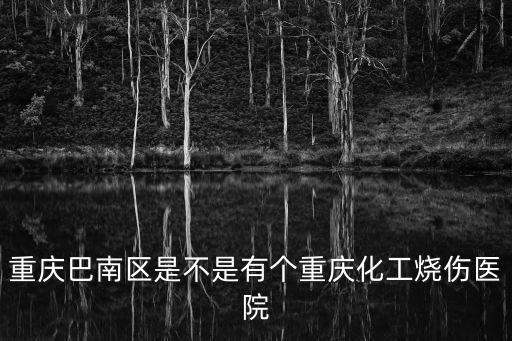 重慶巴南區是不是有個重慶化工燒傷醫院