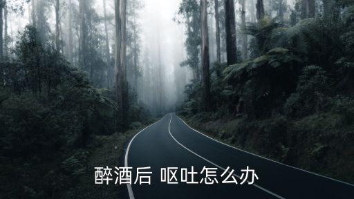 醉酒后 嘔吐怎么辦