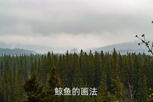 鯨魚的畫法