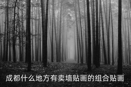 成都什么地方有賣墻貼畫的組合貼畫