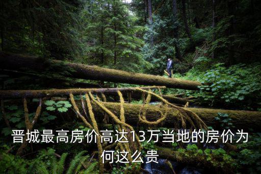 晉城最高房價高達13萬當地的房價為何這么貴
