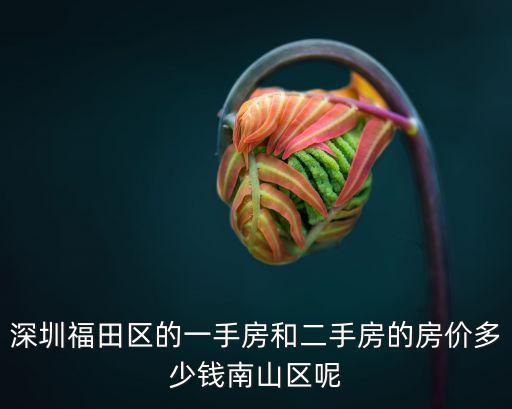 深圳福田目前房價如何，深圳福田區現在的房價多少錢一平米