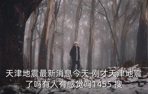 天津地震最新消息今天 剛才天津地震了嗎有人有感覺嗎1455 搜