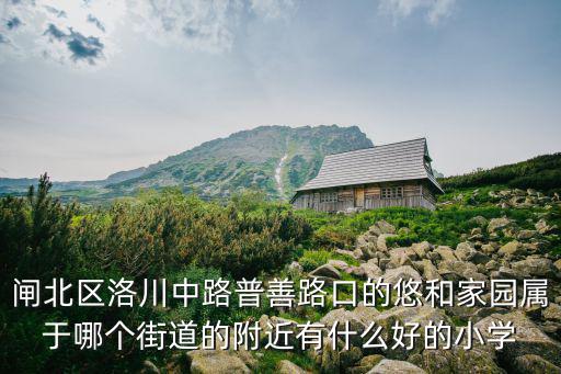 閘北區(qū)洛川中路普善路口的悠和家園屬于哪個(gè)街道的附近有什么好的小學(xué)