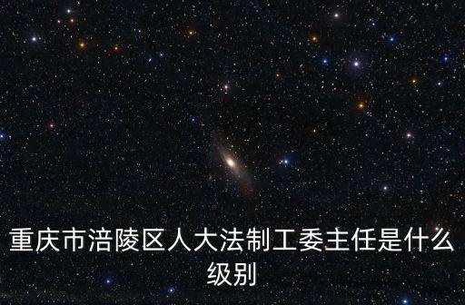 重慶市涪陵區人大法制工委主任是什么級別