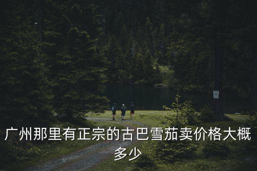 廣州那里有正宗的古巴雪茄賣價格大概多少