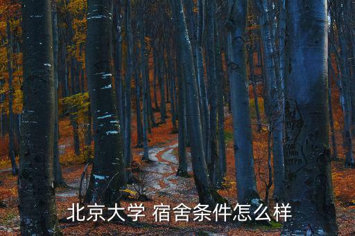 北京大學(xué)宿舍,北京大學(xué)宿舍條件:1年內(nèi)有四人被介紹