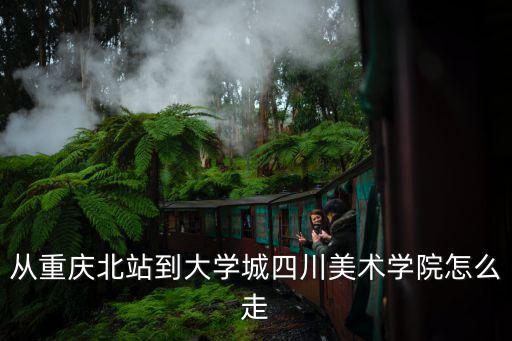 從重慶北站到大學城四川美術學院怎么走