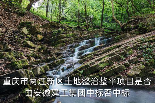 重慶市國土整治項目，重慶市嘉陵雙碑老廠區(qū)土地整治及房屋管網(wǎng)拆除工程中標單位