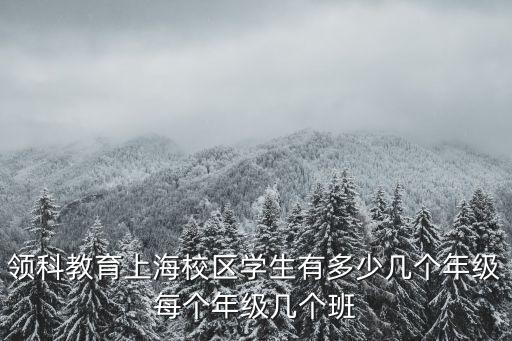 領(lǐng)科教育上海校區(qū) 學(xué)費(fèi)，領(lǐng)科教育上海校區(qū)的老師評(píng)價(jià)好不好