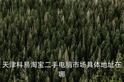 天津市二手電子城在哪里，天津的電子城在哪呢 地址