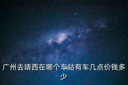 廣州去靖西在哪個(gè)車站有車幾點(diǎn)價(jià)錢多少