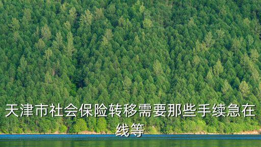天津市五險一金轉移接續，天津市社會保險轉移需要那些手續急在線等