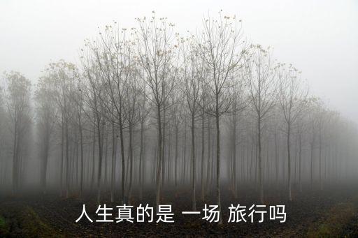 人生就是一場旅行,人生如旅行一文看懂