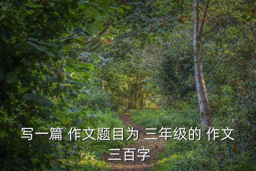 三年級三百字作文,我上了三年小學生年度考試成績揭曉
