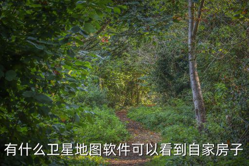 有什么衛星地圖軟件可以看到自家房子