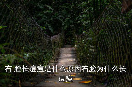 右 臉長痘痘是什么原因右臉為什么長痘痘