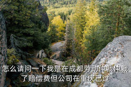 怎么請問一下我是在成都勞動仲裁仲裁了賠償費但公司在重慶已過