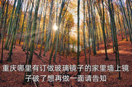 重慶市九龍坡區(qū)訂做玻璃，重慶哪里有訂做玻璃鏡子的家里墻上鏡子破了想再做一面請告知