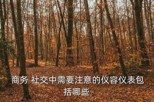 商務社交,傳統商務活動需要三個程序才能形成整個活動