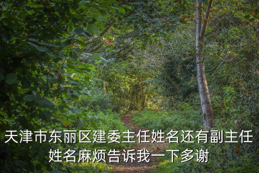 天津市東麗區(qū)建委領(lǐng)導(dǎo)班子名單，東麗區(qū)房屋管理局局長(zhǎng)是誰(shuí)