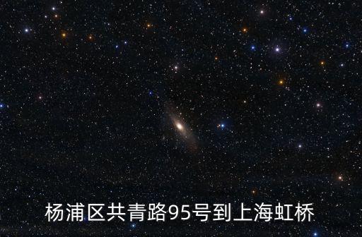 楊浦區(qū)共青路95號(hào)到上海虹橋