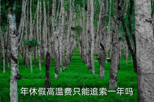 上海市高溫費追索幾年，2011年上海市高溫費發放標準