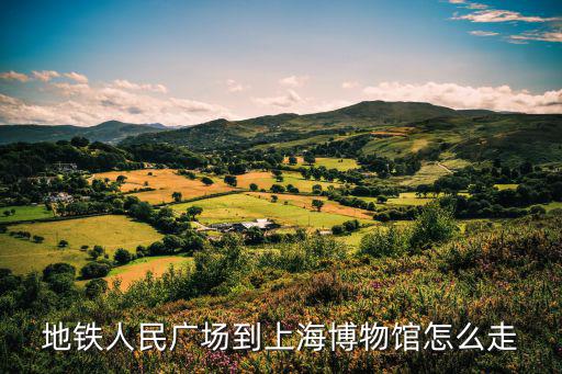 人民廣場到上海市歷史博物館，地鐵2號線人民廣場幾號出口到上海博物館