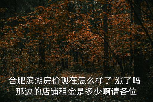 如何看待合肥濱湖房價暴跌，買的房子大家來來說說合肥濱湖世紀城怎么樣現在房價如何  搜