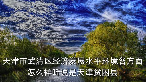 天津市武清區(qū)以后發(fā)展怎么樣，天津武清中央水城商業(yè)區(qū)今后的發(fā)展如何