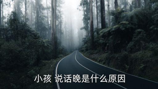  小孩 說話晚是什么原因