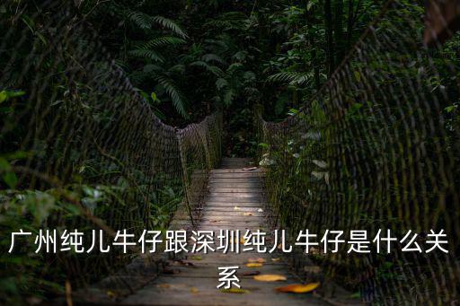 廣州純兒牛仔跟深圳純兒牛仔是什么關(guān)系