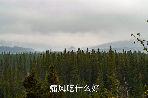  痛風吃什么好